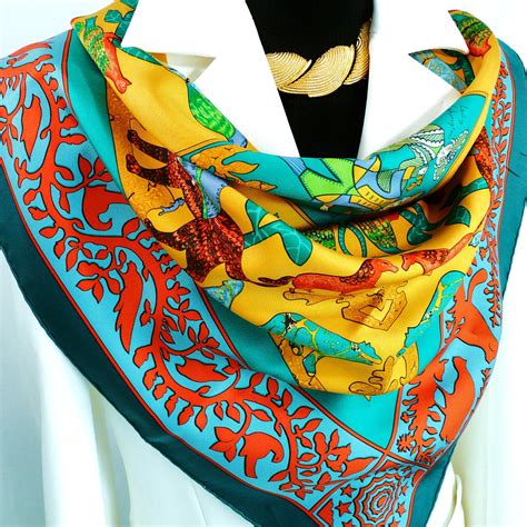 custom hermes scarf